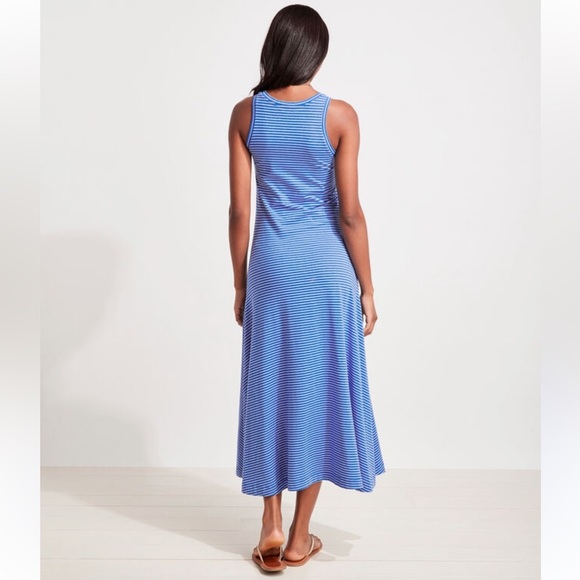 Vineyard Vines V-Neck Striped Maxi Dress Size S - Picture 11 of 12